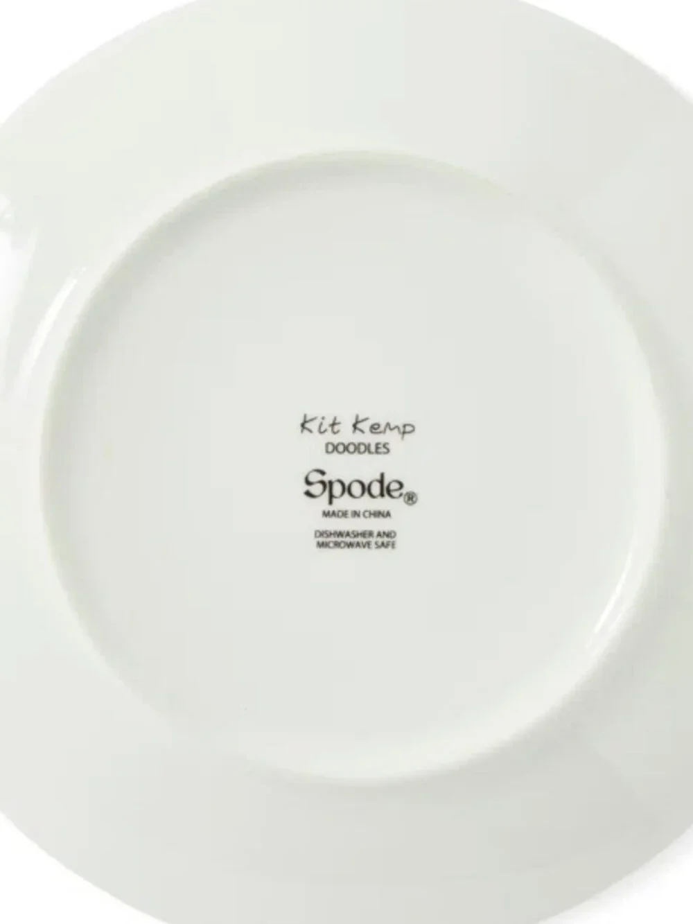 SPODE Kit Kemp Doodles China Tidbit Trays Set/Four Assorted Taglines Boxed NWT
